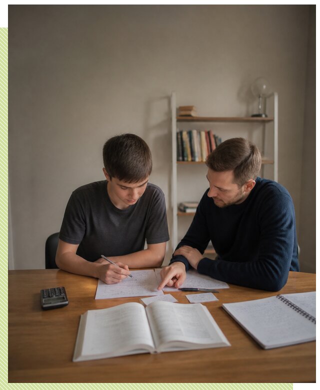 Репетитор по математике в Топках для школьников и студентов