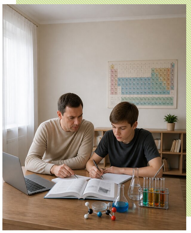 Репетитор по химии 8 класс в Топках по цене от 1216 р. | РепетиторРоссия